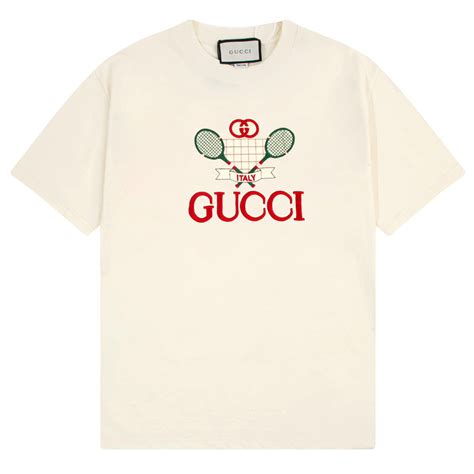 gucci tennis racket shirt|Gucci tennis capsules.